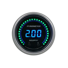 Load image into Gallery viewer, Autometer 52.4mm Black Two Channel 0-2000 Degree Pyrometer (EGT) Cobalt Elite Digital Gauge