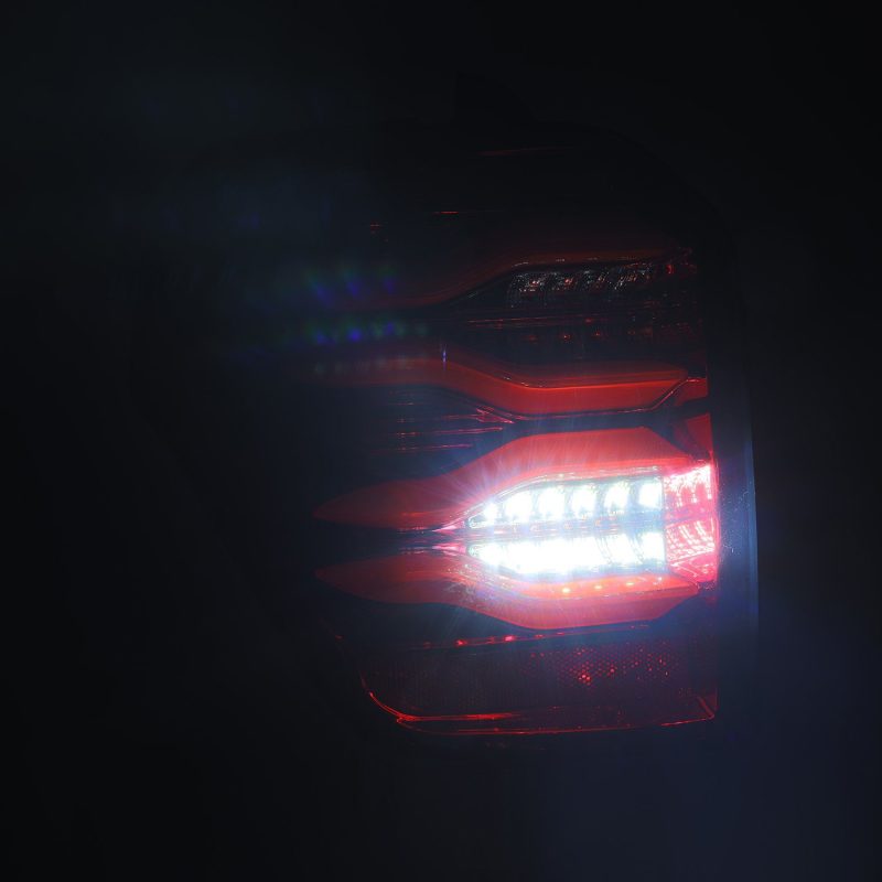 AlphaRex 10-24 Toyota 4Runner PRO-Series LED Tail Lights Red Smoke