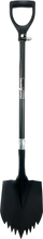 Load image into Gallery viewer, Krazy Beaver Shovel XL (Black Textured Head / Black Handle)