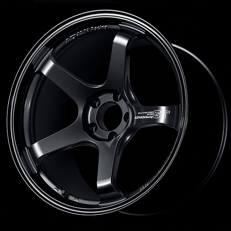 Advan GT Beyond 17X9.0 / +63 Offset / 5x114.3 BC / +63mm Bore / Racing Titanium Black