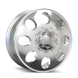 ION Type 167 20x8.25 / 8x200 BP / High Offset / 9.15in BS / 142mm Hub Polished Wheel