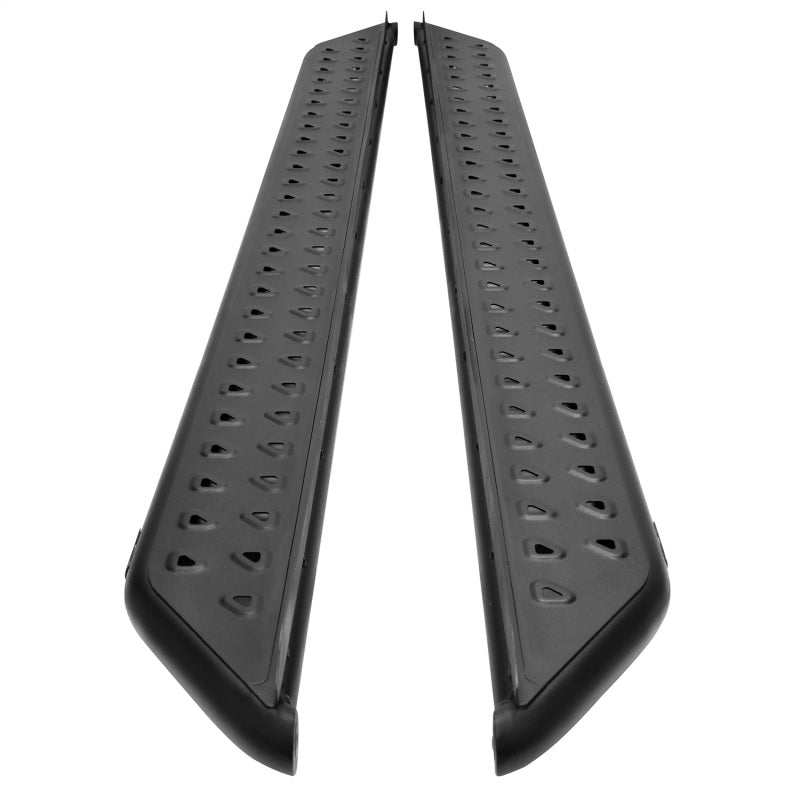 Westin 15-19 Chevy Silverado 2500/3500 Crew Cab (Excl. Diesel) Outlaw Running Boards - Text. Blk