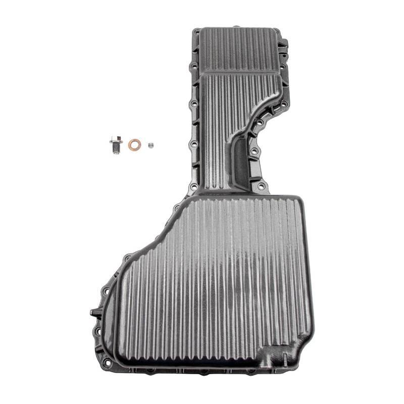 Wehrli 17-19 GM Duramax WCFab X PPE High Capacity Aluminum Oil Pan - Gun Metal