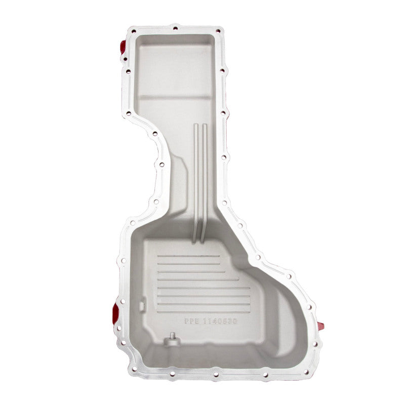 Wehrli 17-19 GM Duramax WCFab X PPE High Capacity Aluminum Oil Pan - Illusion Blueberry