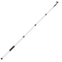Load image into Gallery viewer, 8ft/12ft Aluminum Extendable Telescopic Boat Hook For Docking, Black/Silver