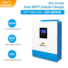 Load image into Gallery viewer, 3000W 24V Solar Inverter Charger