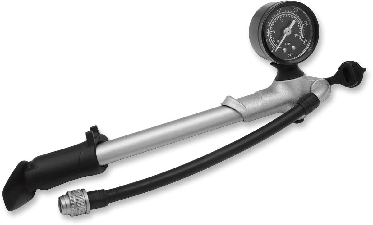 DRAG SPECIALTIES, DRAG SPECIALTIES Air Pump with Gauge - Part 420032