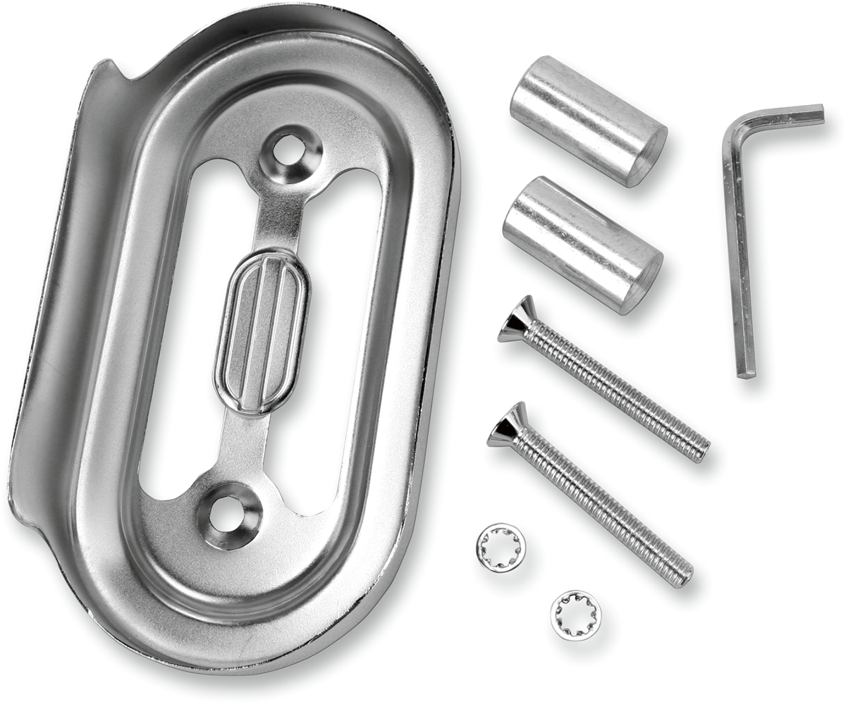 DRAG SPECIALTIES Chrome Regulator Cover for Harley-Davidson FXD 1991-2003 – Part Number 19-0390