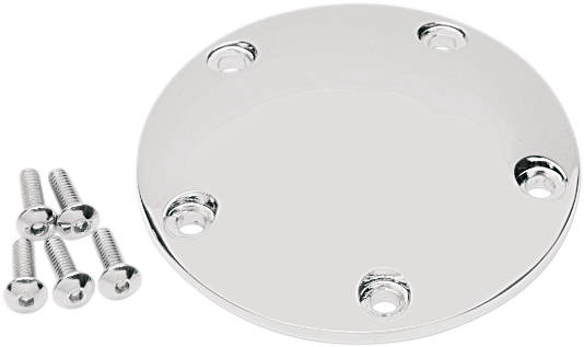 DRAG SPECIALTIES Chrome Points Cover for Twin Cam - Part No. 30-0170A