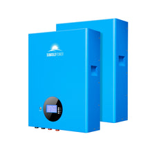 Load image into Gallery viewer, 2 X 5.12KWH Powerwall LiFePO4 Lithium Battery SG48100M UL1973
