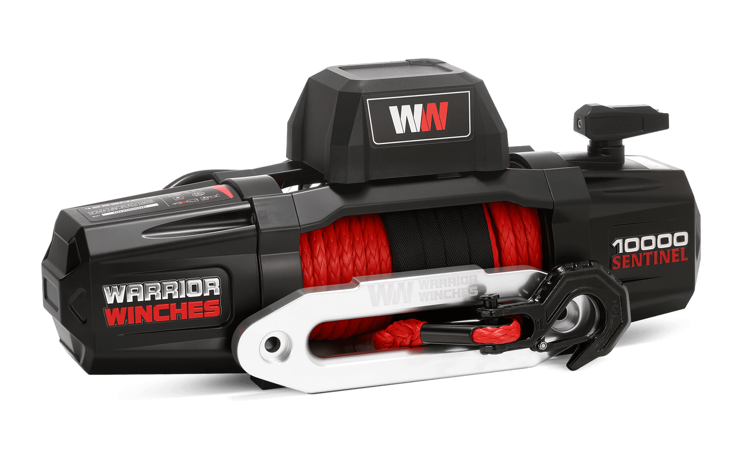 Sentinel 10,000lb Electric Winch - 12v Synthetic Rope