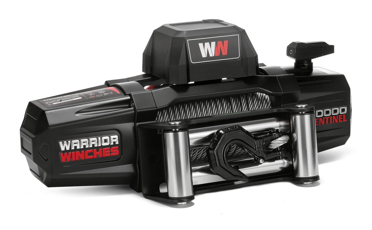 Sentinel 10,000lb Electric Winch - 12v Steel Rope