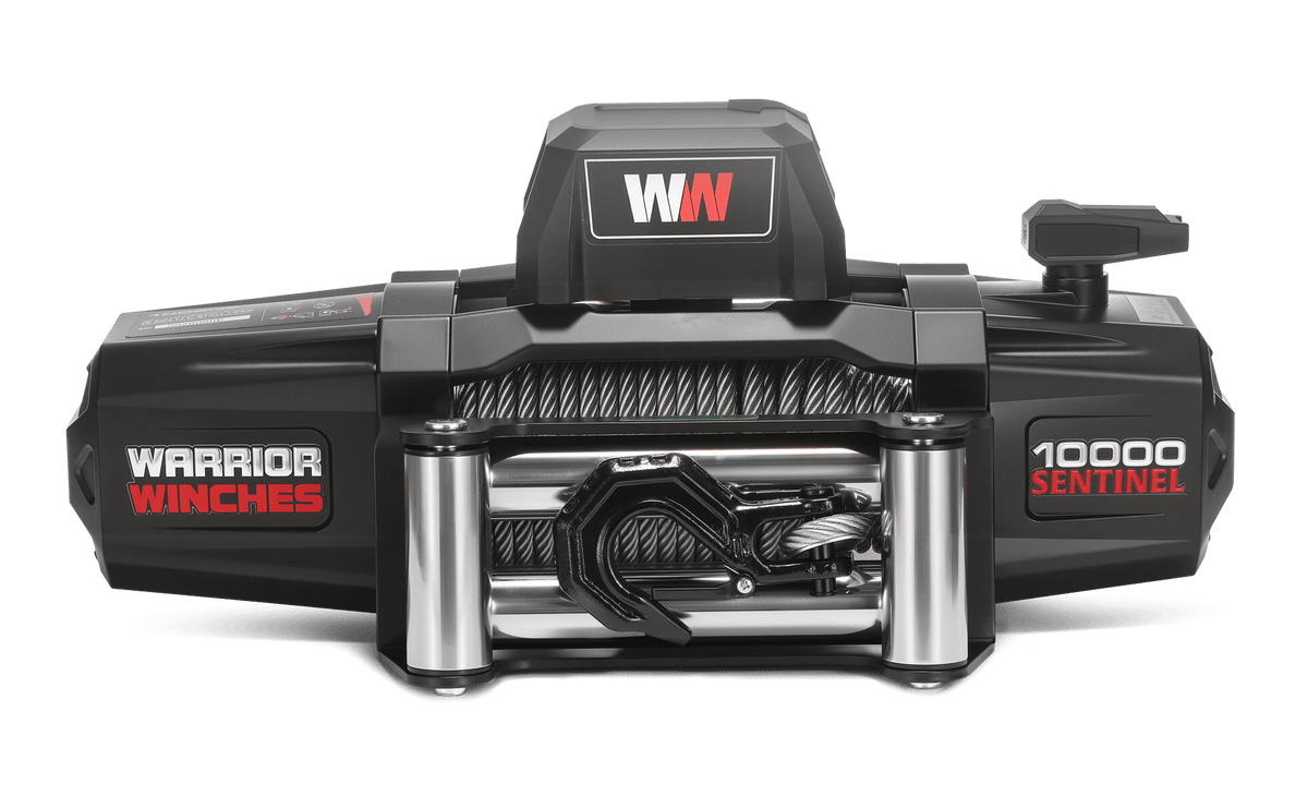 Sentinel 10,000lb Electric Winch - 12v Steel Rope