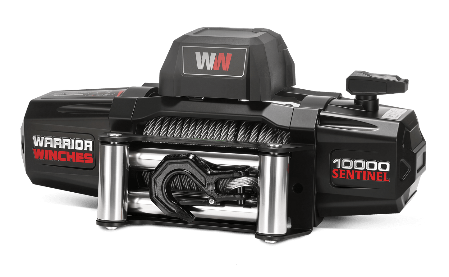 Sentinel 10,000lb Electric Winch - 12v Steel Rope