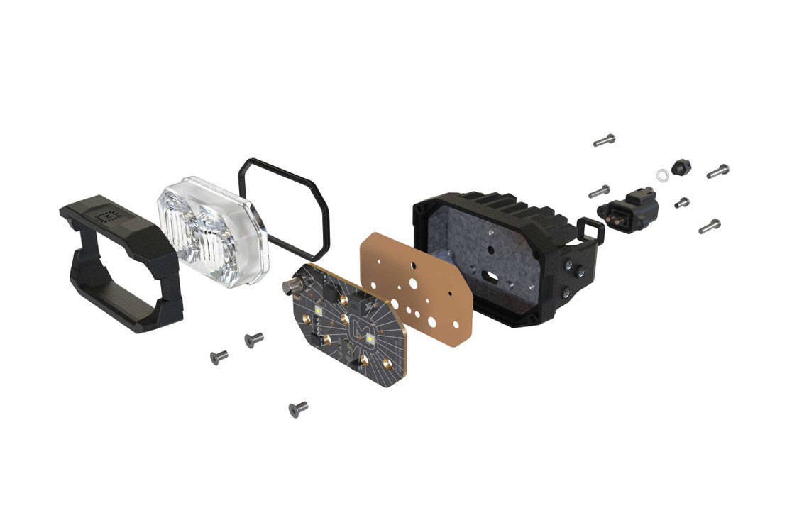 Morimoto 2Banger LED Ditch Light System: Toyota Tundra (07-13)