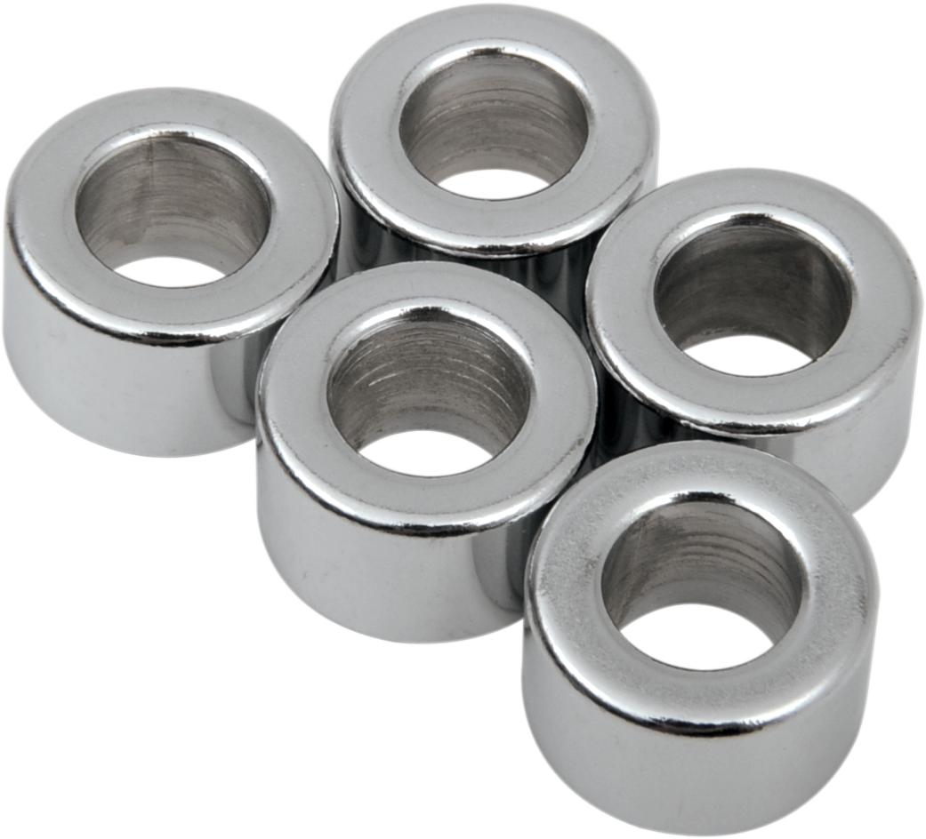 Drag Specialties Spacer Kit Chrome 5/16" x 5/8" x 3/8" MPB509