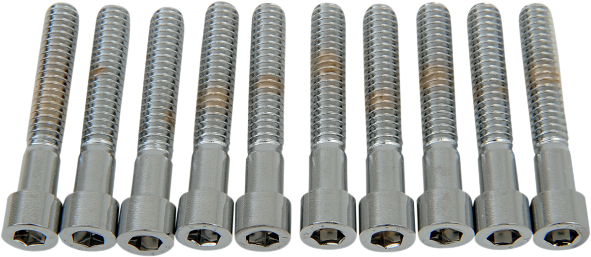 Drag Specialties MPB183S Coarse-Thread Socket-Head Bolts (1/4-20 x 1-1/2") - Made in USA