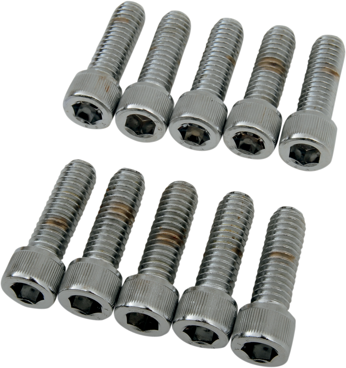 DRAG SPECIALTIES, DRAG SPECIALTIES MPB217 Coarse-Thread Socket-Head Bolts, 5/16-18 x 1 inch, Pack of Individual Hardware Pieces