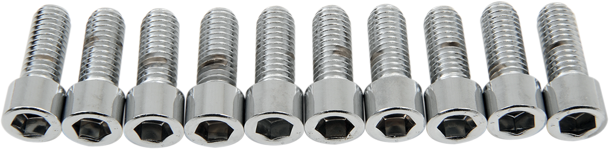 DRAG SPECIALTIES, DRAG SPECIALTIES MPB238S Coarse-Thread Socket-Head Bolts - 3/8-16 x 1 inch