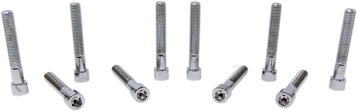 DRAG SPECIALTIES MPB231S Replacement Bolt Pack for Fine Thread Socket-Head Bolts