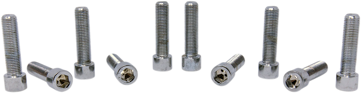 DRAG SPECIALTIES MPB252S Fine Thread Socket-Head Bolt Replacement Pack
