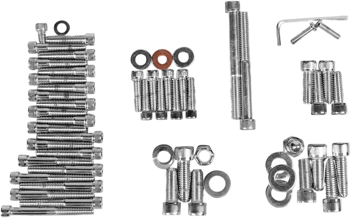 Drag Specialties Complete Motor Bolt Kit for '86-'90 Sportster - MK105
