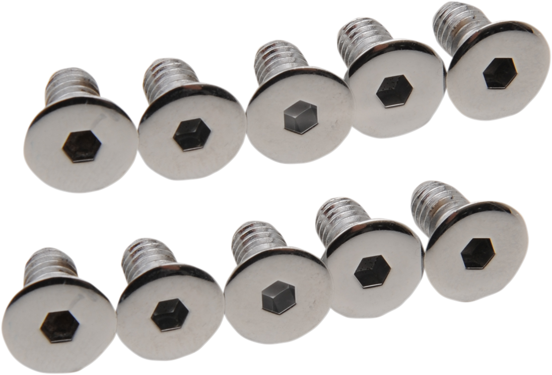 Drag Specialties MK157 Socket-Head Screw Set for Derby and Inspection Covers - Harley-Davidson '36-'64