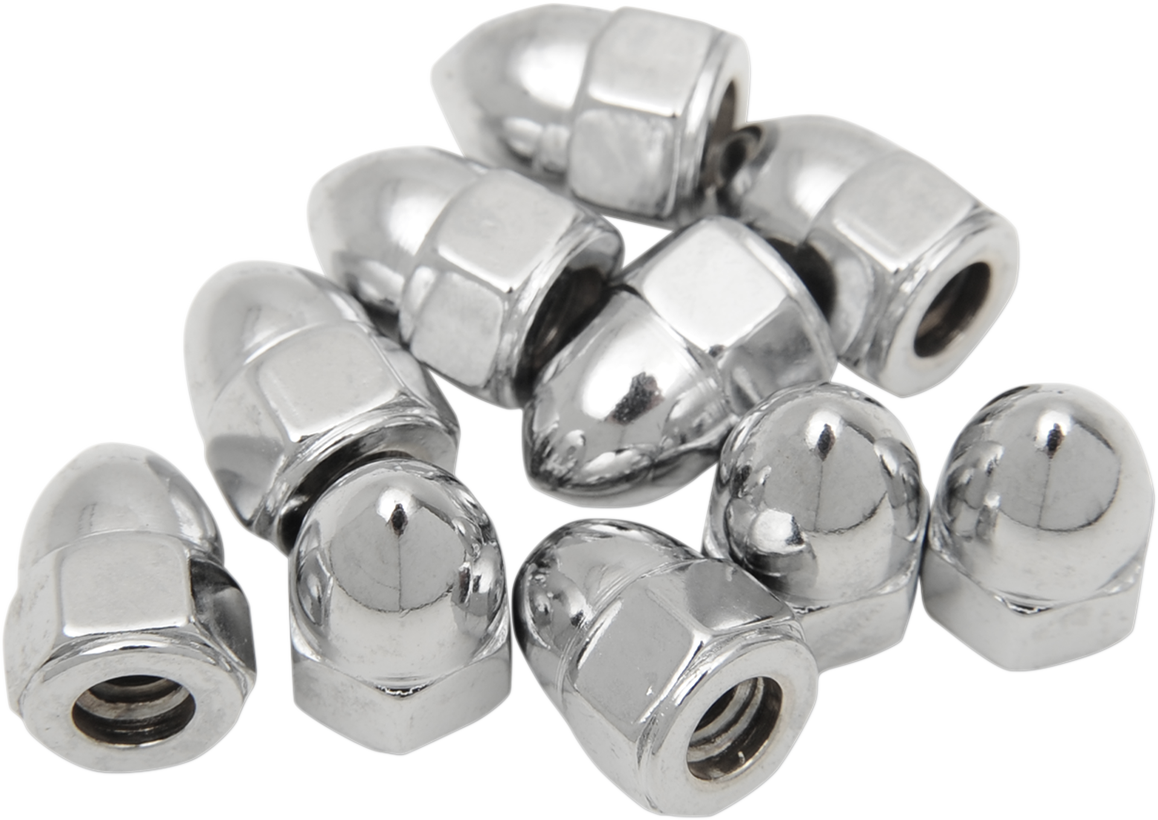 Drag Specialties Acorn Nut - Chrome, Part Number MPB101