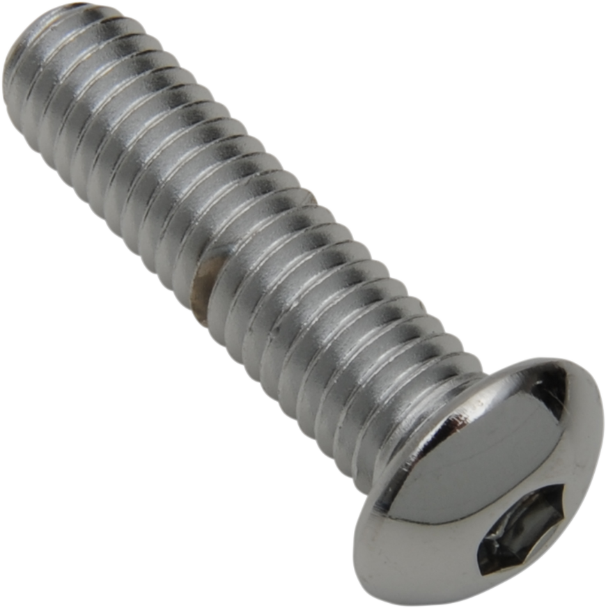 Drag Specialties MPB830 Button Head Replacement Bolts – 3/8"-16 x 1-1/2" (5 Pack)