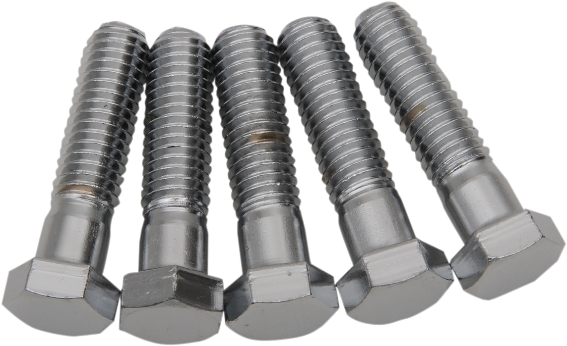 DRAG SPECIALTIES Chrome Hex-Head Bolts - 7/16"-14 x 1-3/4" MPB720 Replacement Pack