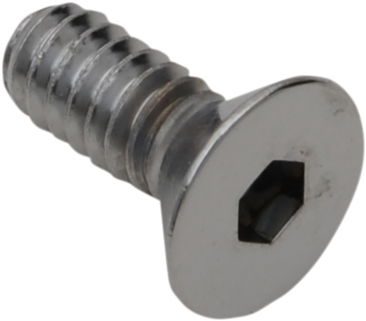 Drag Specialties MPB570 Chrome Flat-Head Bolts - 10-24 x 3/4 inch Replacement Set