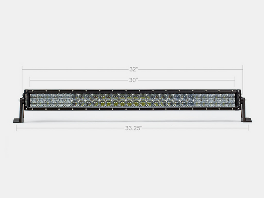 Cali Raised 16-23 Tacoma Stealth Bumper Second 32In Light Bar With Relocation Mounts - Combo