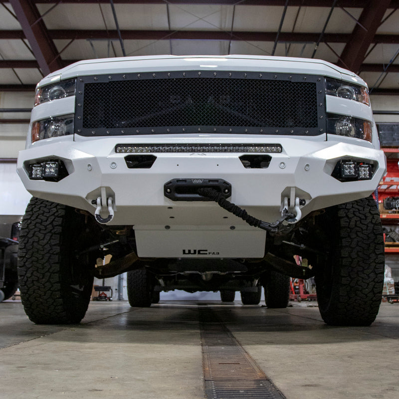 Wehrli 11-19 GMC & Chevy 2500/3500 Lower Splash Shield Kit -Candy Red