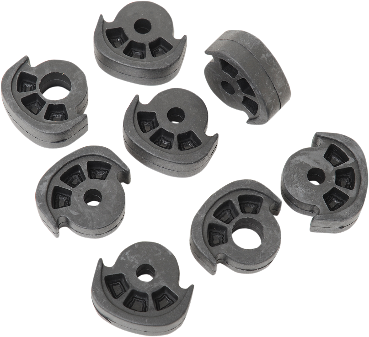 DRAG SPECIALTIES Large Foot Peg Rubbers - Part 361056-HC6 for Soft-Ride and Shifter Pegs