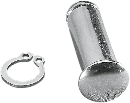 DRAG SPECIALTIES Pivot Pin and Clip Kit for Lever - Chrome 74168S