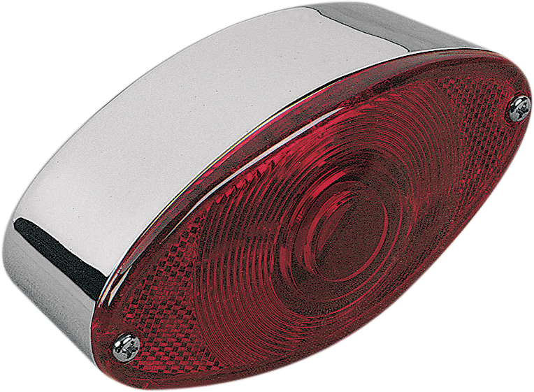 DRAG SPECIALTIES, DRAG SPECIALTIES Cat Eye Red Lens Taillight 12-0042LEDBXLB1 for Motorcycles