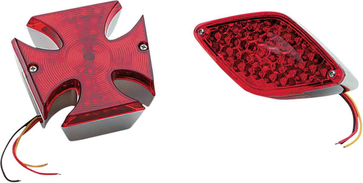 DRAG SPECIALTIES, DRAG SPECIALTIES Maltese LED Taillight - Part No. 20-6503LEDBXLB1