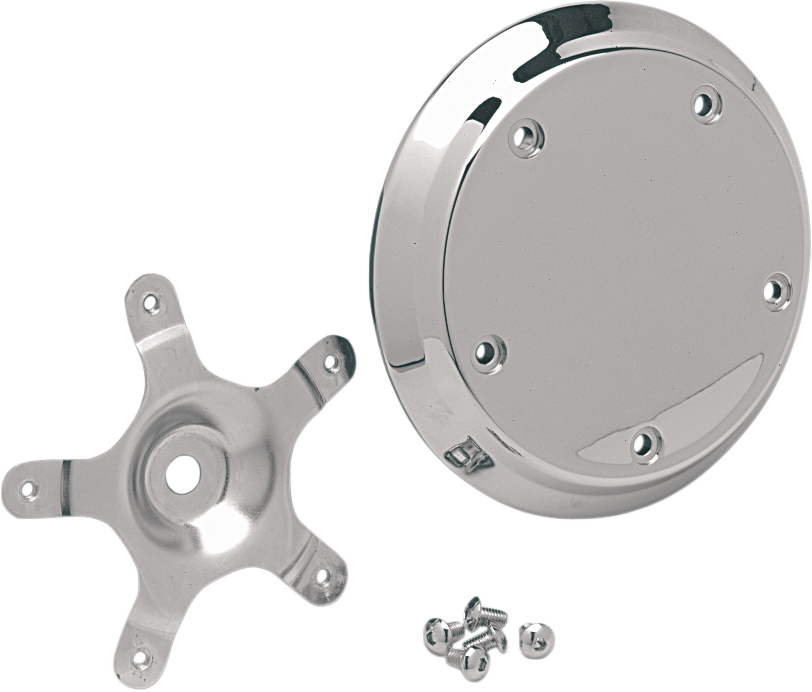 DRAG SPECIALTIES Five-Bolt Domed Air Cleaner Insert - Chrome 14-0210-SC4