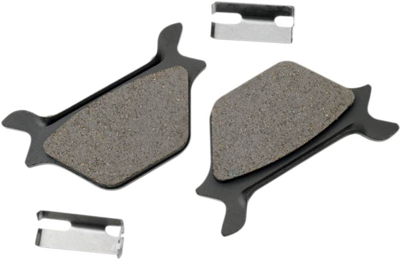 DRAG SPECIALTIES Organic Brake Pads for Harley-Davidson 16-0913-SCP-SC2
