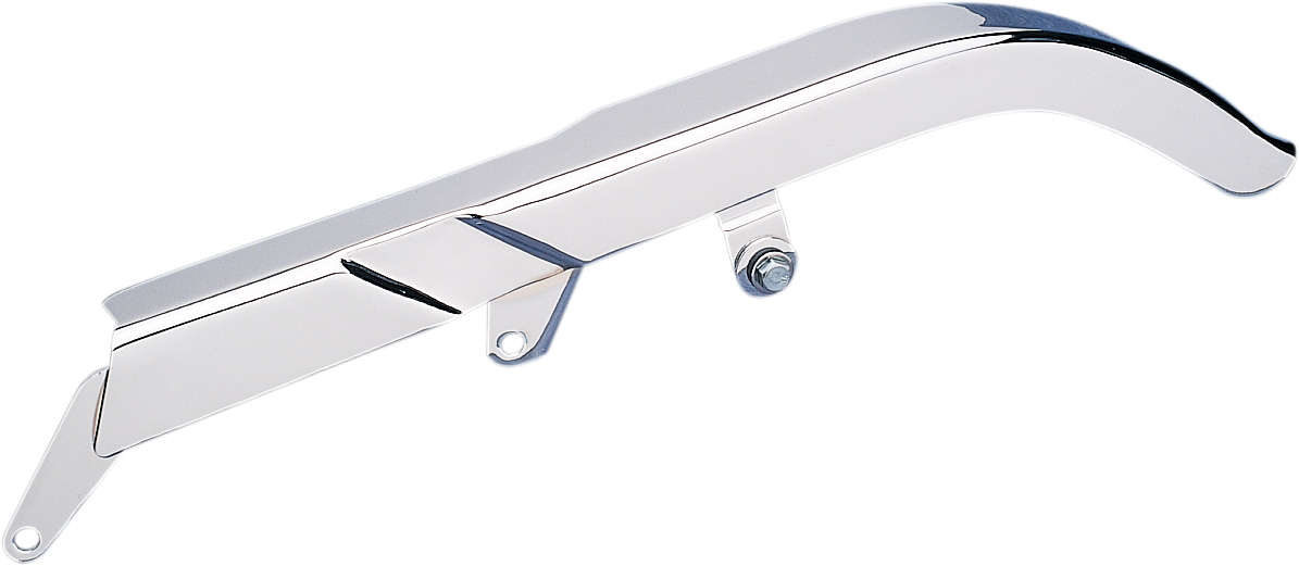 Drag Specialties Upper Belt Guard for 1993-1999 FXST/FLST and 1988-1992 International FXST/FLST - Chrome (Part #75832)