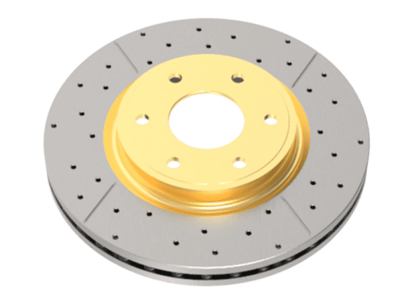 DBA 07-11 Dodge Nitro Front Street Drilled & Slotted Rotor