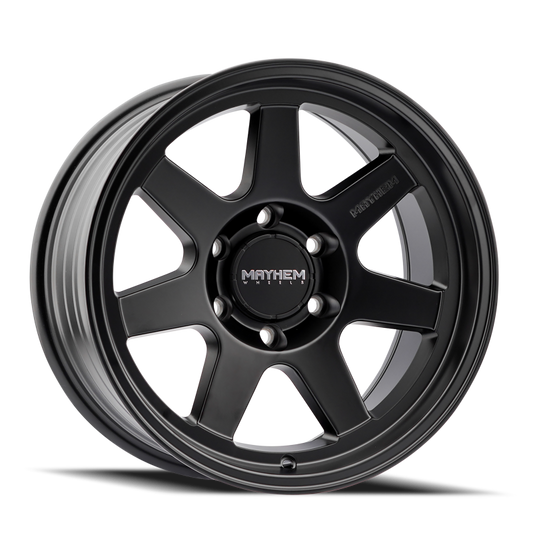 Mayhem 8307 Convoy 17x9 / 6x139.7 BP / -6mm Offset / 106mm Hub Satin Black Wheel