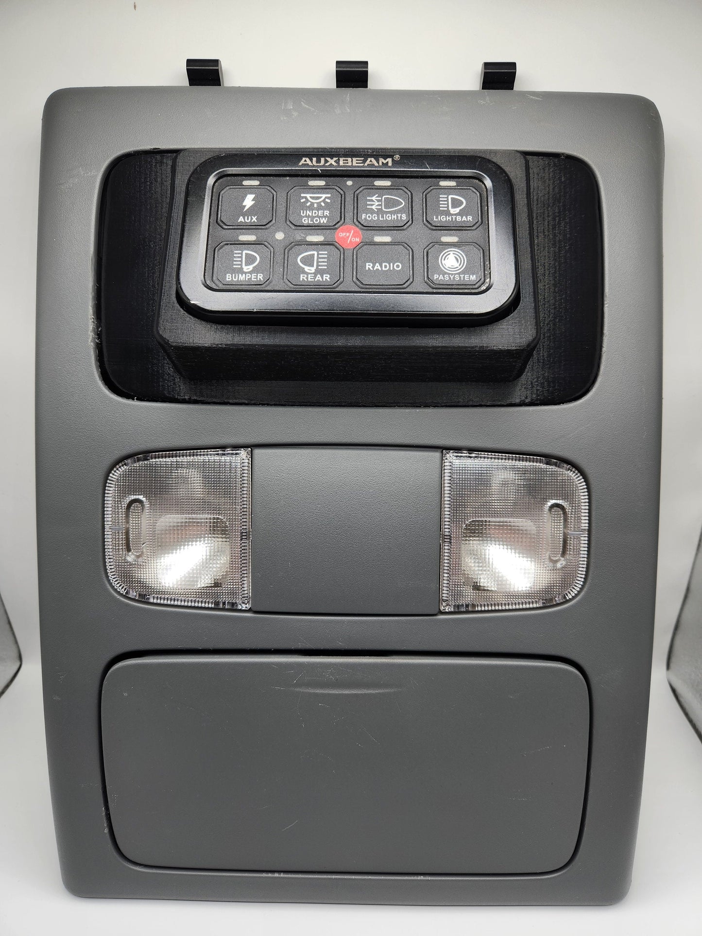 2012-2015 Toyota Tacoma Auxbeam 6/8 Overhead Switch Panel Mount