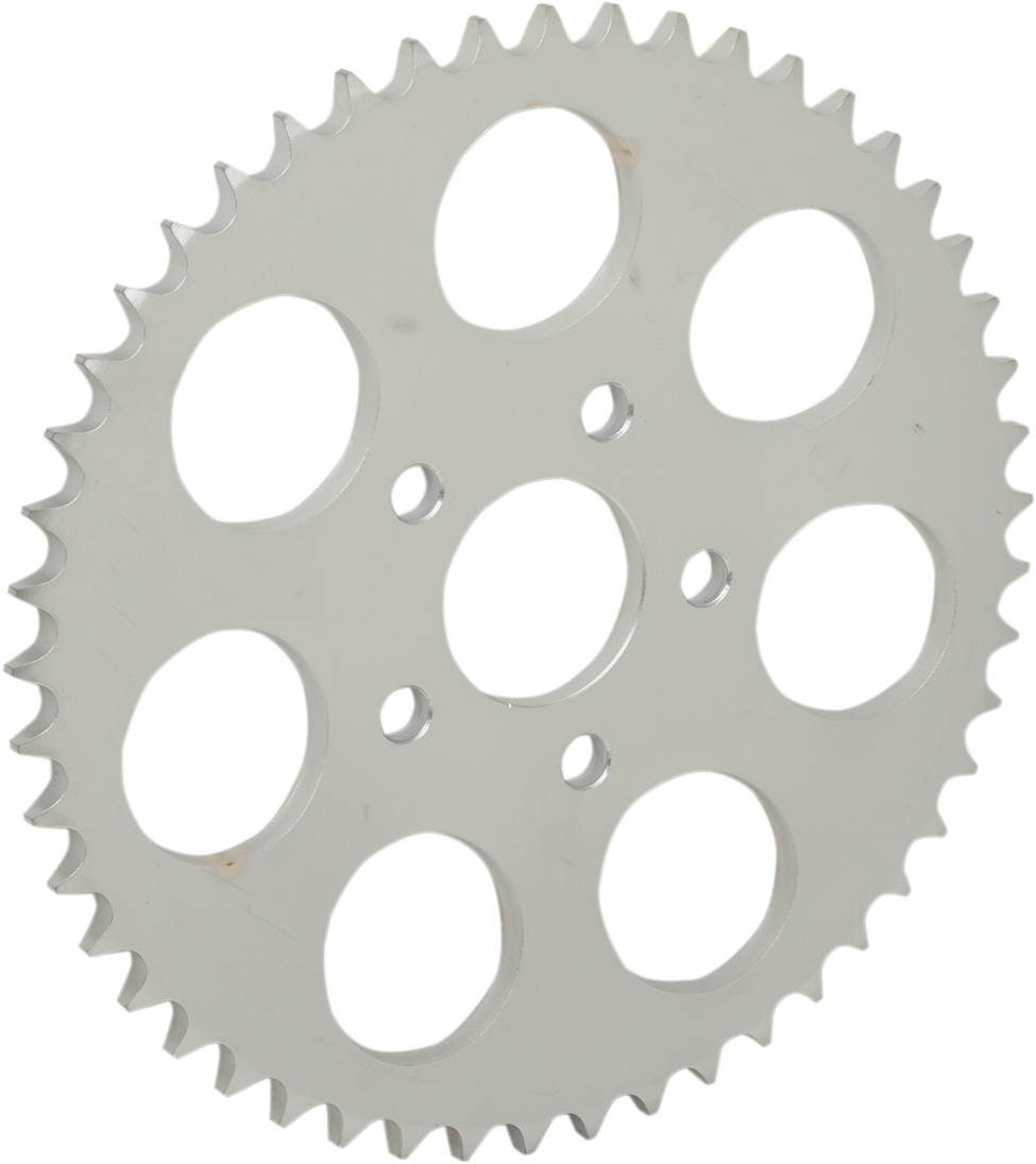 DRAG SPECIALTIES 17512ZP Rear Sprocket - 49 Tooth Zinc Coating for Motorcycle