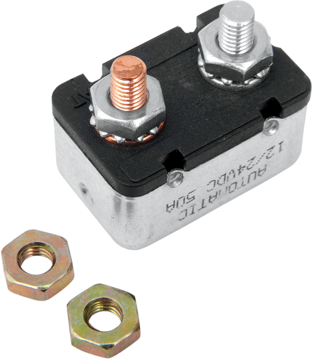 DRAG SPECIALTIES 50A Circuit Breaker for Harley Davidson MC-DRAG018