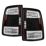 Spyder 19-24 Dodge Ram 2500/3500 HD LED Tail Lights - Blk (ALT-YD-DR19HDLEDBSAP-GRSEQ-BK)