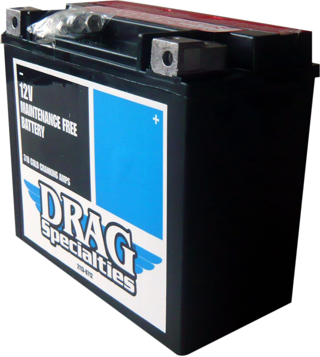 DRAG SPECIALTIES, DRAG SPECIALTIES YTX20HLBSFT CTX20HL-BS FT Battery for High-Performance Engines