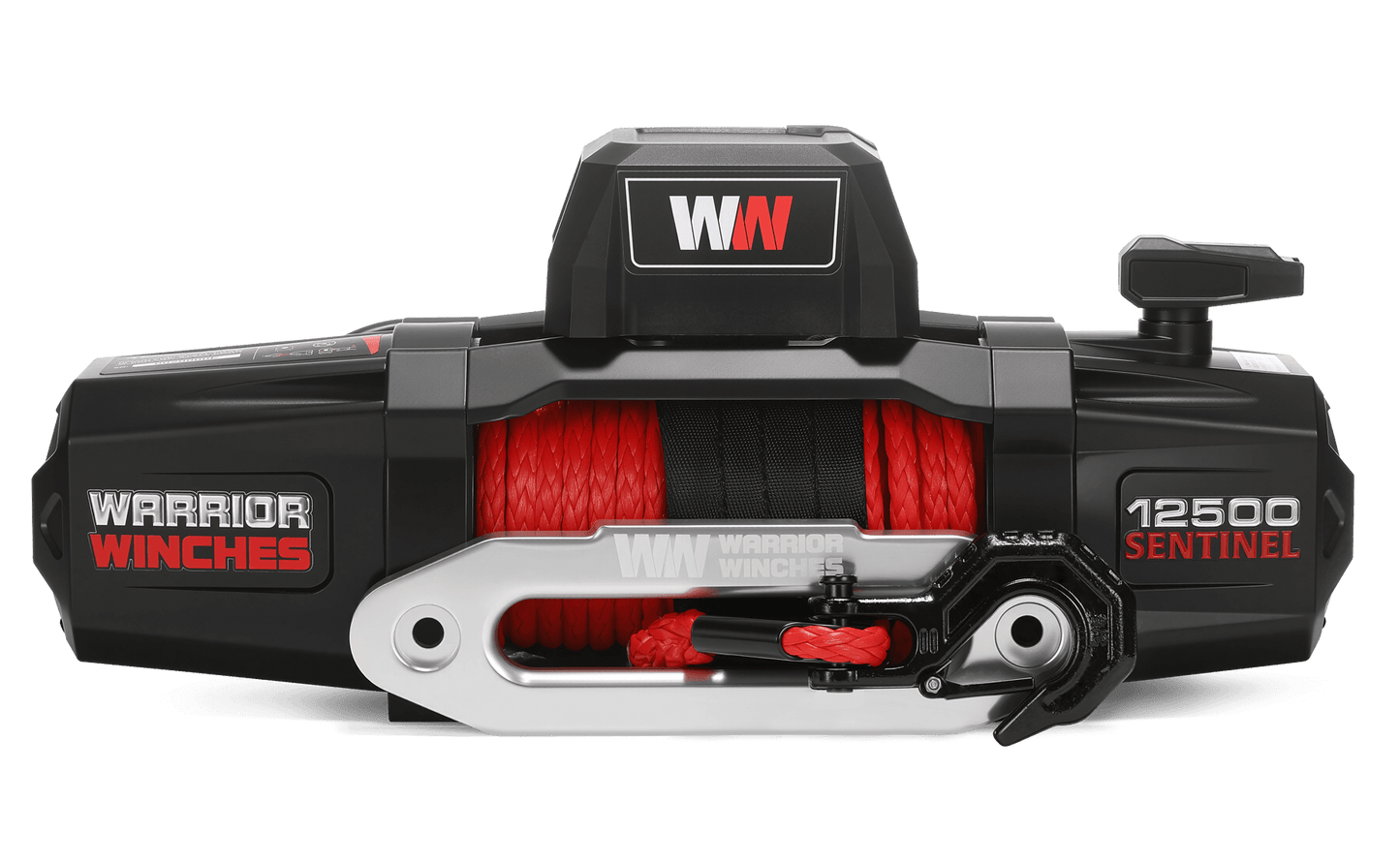 Sentinel 12,500lb Electric Winch - 12v Synthetic Rope