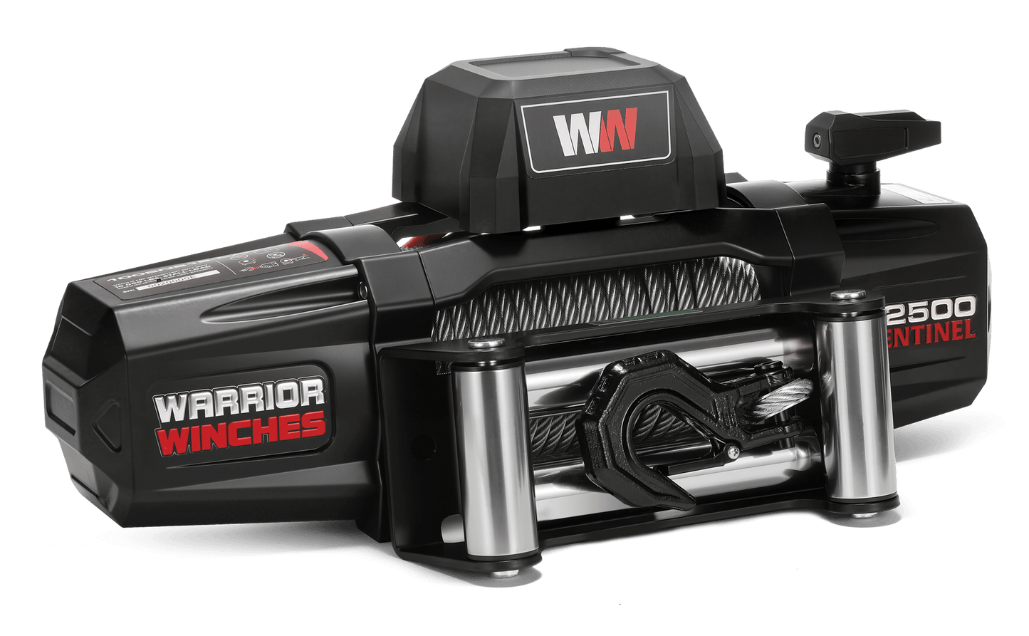 Sentinel 12,500lb Electric Winch - 12v Steel Rope