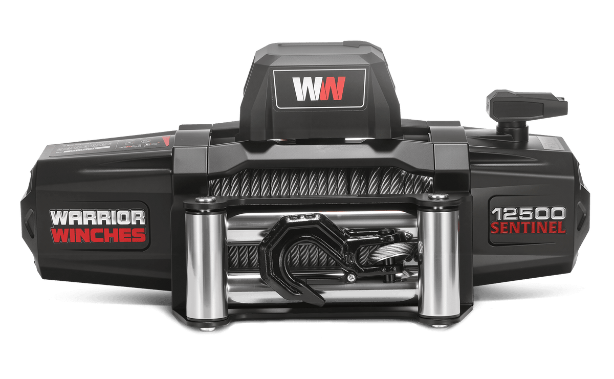 Sentinel 12,500lb Electric Winch - 12v Steel Rope
